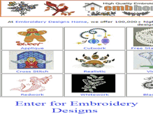 Tablet Screenshot of embhome.com